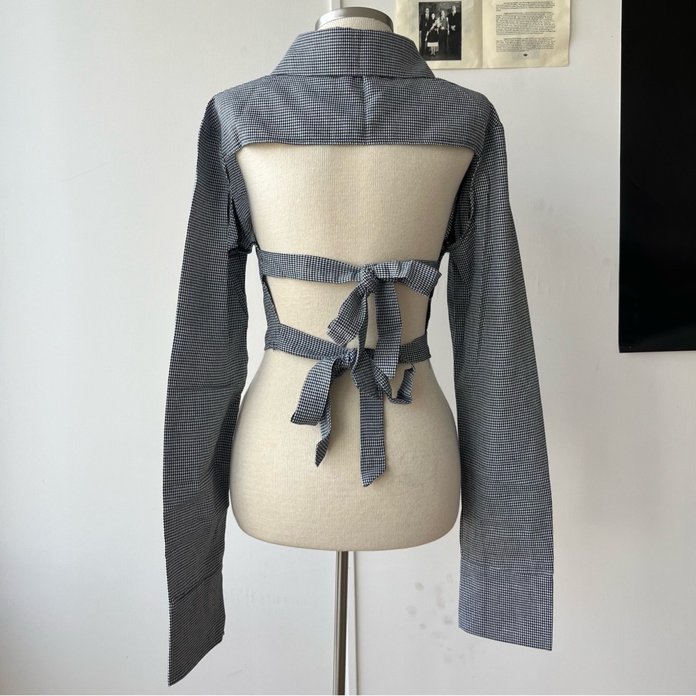 Lioness french kiss houndstooth top - Picture 2 of 3